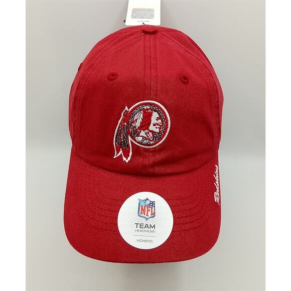 Washington Redskins NFL Team Apparel Women's Curved Bill Cap Adjustable - Picture 1 of 4
